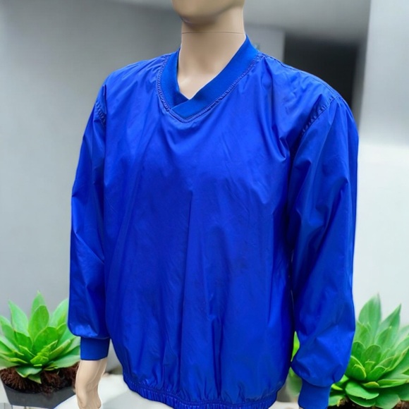 Harriton Athletic V-Neck Pullover Jacket Windshirt - Picture 10 of 16